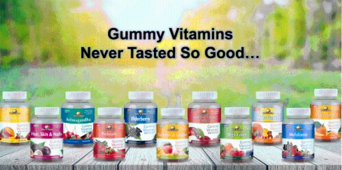 Rise-N-Shine Melatonin Gummy Vitamins-30 Count Perspective: right