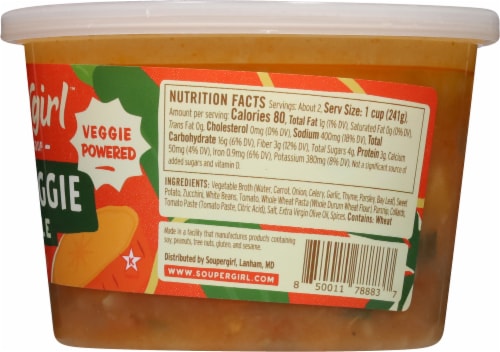 Soupergirl™ Very Veggie Noodle Soup Perspective: right