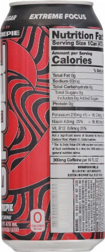 G FUEL Zero Sugar Pewdiepie Lingoberry Energy Drink Perspective: right