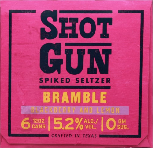 Shotgun Bramble Spiked Seltzer Perspective: right