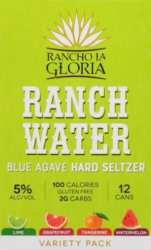 Texas Ranch Water Variety Hard Seltzer Variety Pack Perspective: right