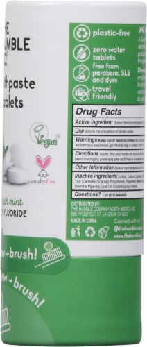 The Humble Co.® Mint Toothpaste Tablets Perspective: right