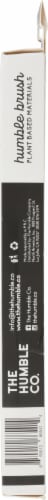 Humble Co Plant-Based Sensitive Toothbrush - White/Black Perspective: right