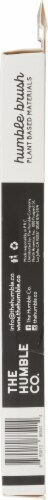 Humble Co Plant-Based Sensitive Toothbrush - White/Black Perspective: right