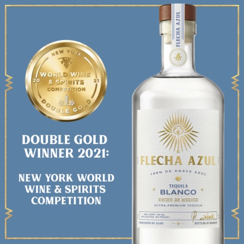 Flecha Azul Tequila Blanco Perspective: right