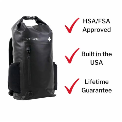 My Medic Emergency Survival First Aid Kit in Waterproof Drybag Black 1 ct Metro Market