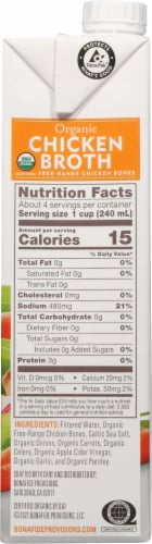 Bonafide Provisions® Organic Chicken Broth Perspective: right