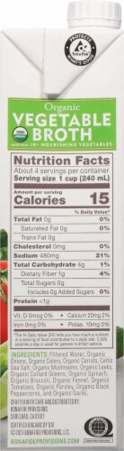 Bonafide Provisions® Organic Vegetable Broth Perspective: right