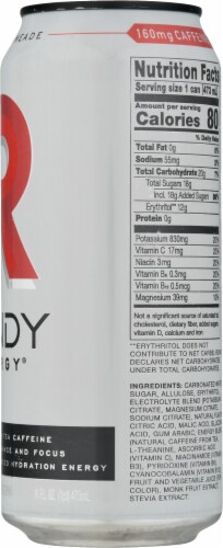 Rowdy® Energy Cherry Limeade Energy Drink Perspective: right