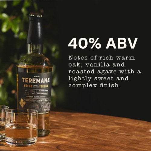 Teremana Tequila Anejo Small Batch Perspective: right