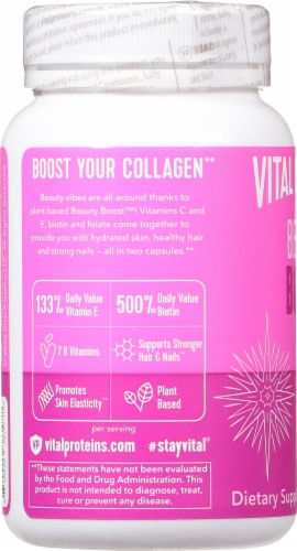 Vital Proteins Beauty Boost Capsules Perspective: right