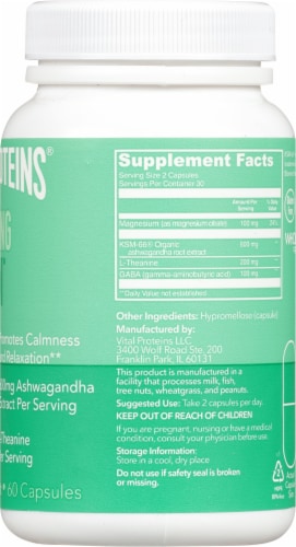 Vital Proteins Feeling Zen Capsules Perspective: right