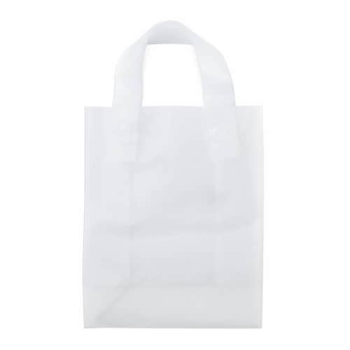 Prime Line Packaging Clear Plastic Bags with Soft Loop Handles Gift Bags,  50 Pack - 10x5x13x5, 50 Pcs - Ralphs