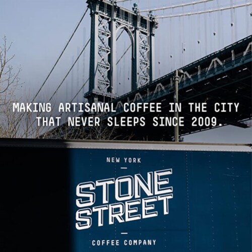 Stone Street Coffee Miscela Privata, Fine Grind (Espresso) - 1 lb Perspective: right