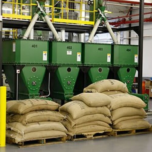 Sumatra Mandheling Indonesian Fresh Dark Roast Coffee | Medium Grind (Drip) - 1 lb Perspective: right