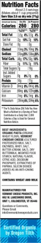 Cabot® Classic Yellow Cheddar Shells & Cheese Perspective: right