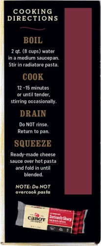 Cabot® Farmers' Reserve Sharp Cheddar Macaroni & Cheese Perspective: right
