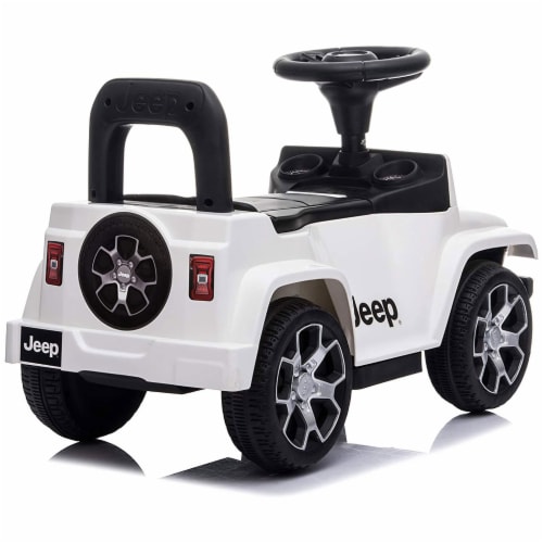 Best Ride On Cars Baby Toddler Jeep Rubicon Push Car Riding Toy Vehicle,  White, 1 Piece - Fred Meyer