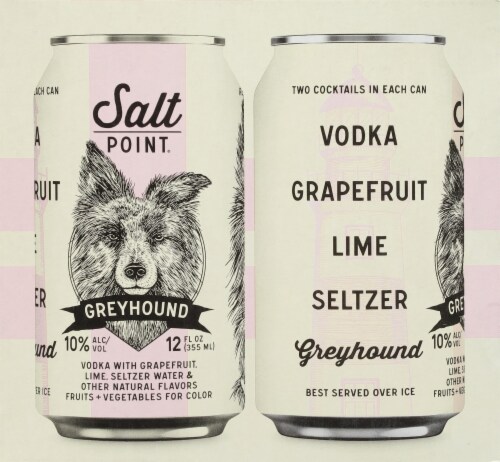 Salt Point Beverage Company Greyhound Ready to Drink Cocktail Perspective: right
