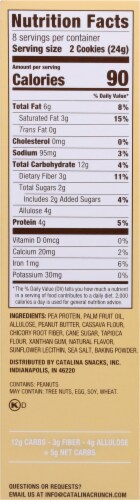 Catalina Crunch® Keto Friendly Peanut Butter Sandwich Cookies Perspective: right