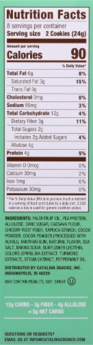 Catalina Crunch™ Keto Chocolate Mint Sandwich Cookies Perspective: right