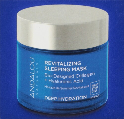 Andalou Naturals Deep Hydration Revitalizing Sleep Mask Perspective: right