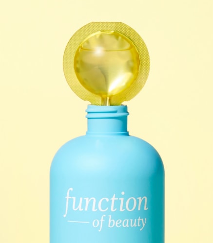 Function of Beauty® Strengthen Hair Goal Booster Shots with Pea Sprout Extract Perspective: right