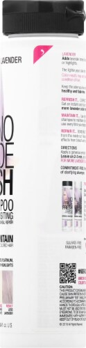 No Fade Fresh Lavender Color Depositing Shampoo Perspective: right