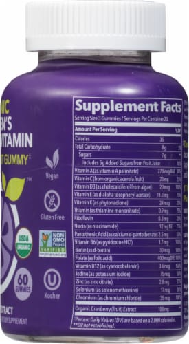 Fruily Women's Multivitamin Perspective: right