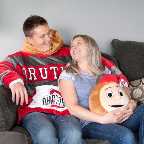 Ohio state outlet sweatshirt blanket
