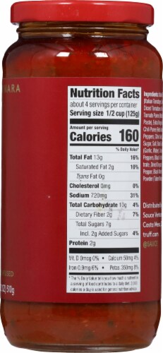 Truff Black Truffle Arrabiata Pasta Sauce Perspective: right