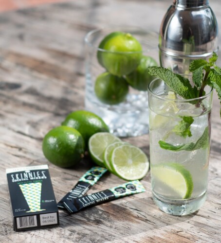 RSVP Skinnies Mojito Twist Cocktail Mixers Perspective: right