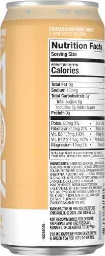 ZOA® Pineapple Coconut Zero Sugar Energy Drink Perspective: right