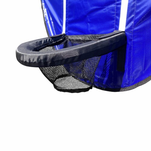 Botabee Trampoline Basketball Hoop & Mini B-balls, Waterproof & Safe Dunking. Perspective: right