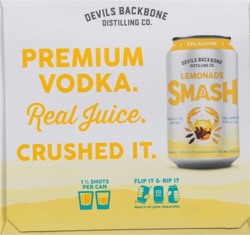 Devils Backbone Distilling Co. Lemonade Smash Perspective: right