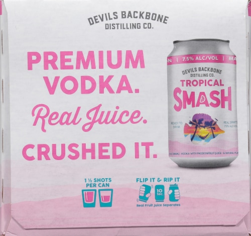 Devils Backbone Distilling Co. Apple Blossom Smash Ready to Drink Cocktail Perspective: right