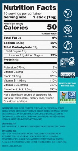 Liquid I.V. Hydration Multiplier Watermelon Electrolyte Drink Mix Sticks Perspective: right