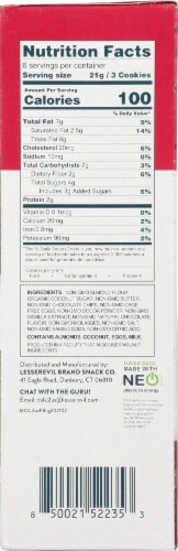 LesserEvil Fudge Brownie Mini Cookies Perspective: right