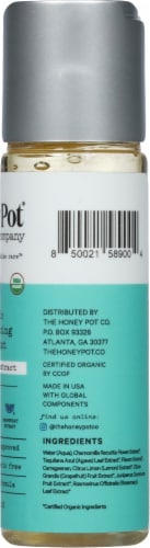 The Honey Pot® Organic Intimate Lubricant Moisturizing With Agave Extract Water Based Perspective: right