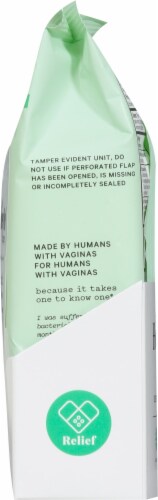 The Honey Pot® Anti-Itch Soothing Wipes Perspective: right
