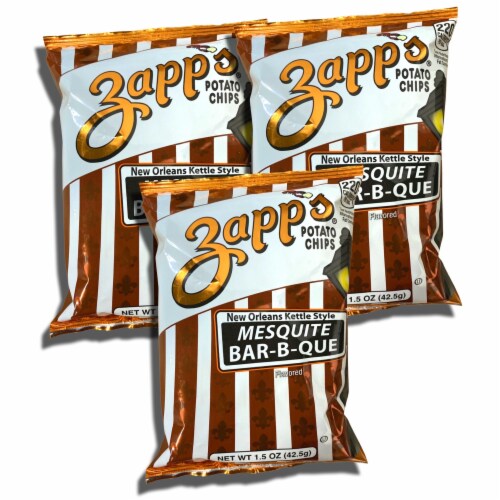 New Orleans Kettle Style Potato Chips Bundled By Tribeca Curations | Value Pack of 12 (Mesqui Perspective: right