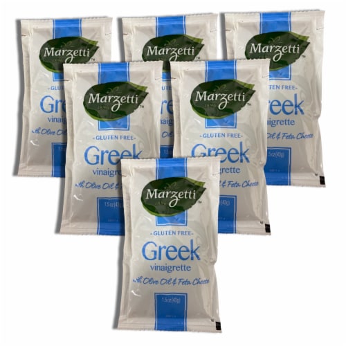 Greek Vinaigrette with Olive Oil & Feta Cheese Dressing Packets | Value Pack | 1.5 Ounce | 20 Perspective: right