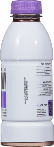 Barcode Concord Grape Fitness Water Bottle Perspective: right
