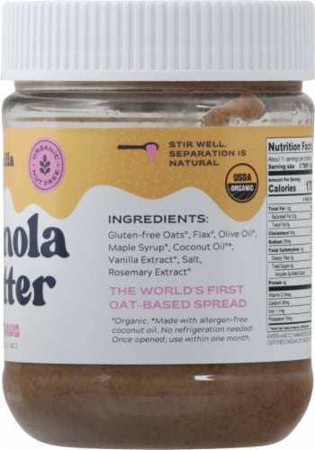 Oat Haus Vanilla Granola Butter Perspective: right
