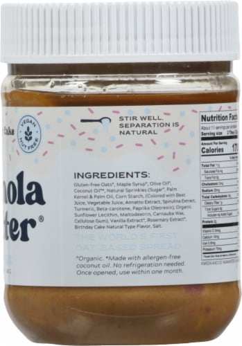 Kween Oat Haus Birthday Cake Granola Butter® Perspective: right
