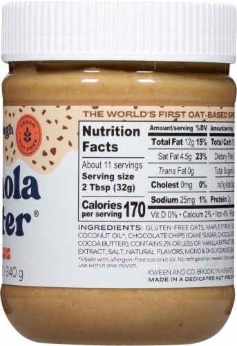 Oat Haus Cookie Dough Granola Butter Perspective: right