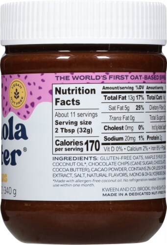 Oat Haus Brownie Batter Granola Butter Perspective: right