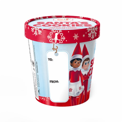 The Frozen Farmer® Elf On The Shelf® Santa's Cookies Vanilla Ice Cream Perspective: right