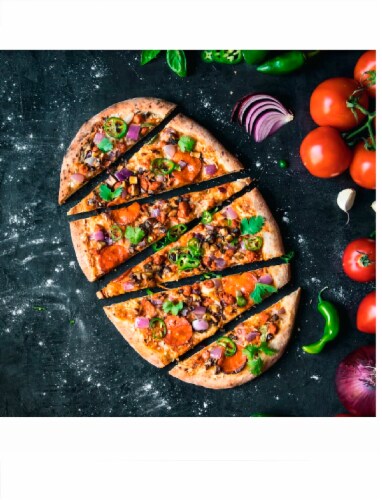 Wicked Kitchen™ Medium Spicy Non GMO Plant Based The Wicked Meaty Pizza Perspective: right