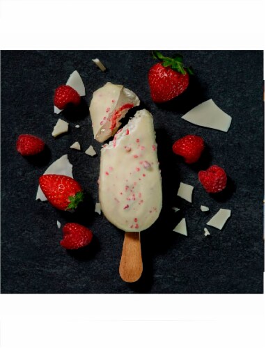 Wicked Kitchen Dairy Free Berry White Frozen Dessert Bars Perspective: right